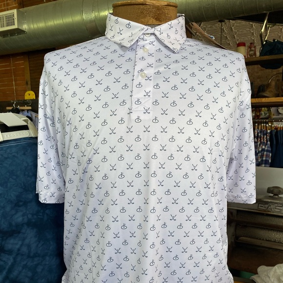 American Fit Polo Golf Print (multiple sizes) - Picture 1 of 5